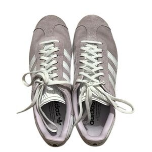 Adidas Gazelle taupe suede sneakers